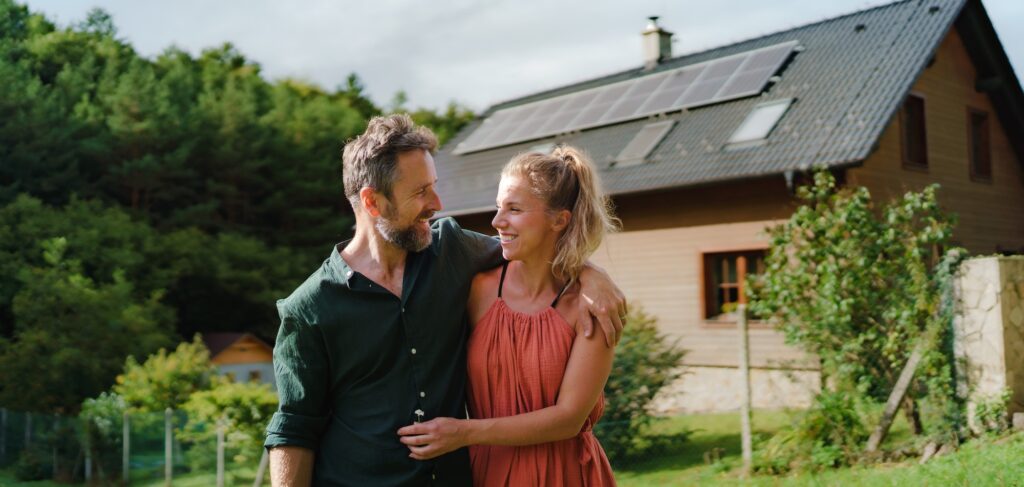 Wärmepumpe Wien- Familie und ihr energieeffizientes Zuhause